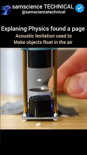 Acoustic Levitation: Making Objects Float with Sound Waves - The Physics Behind the Magic