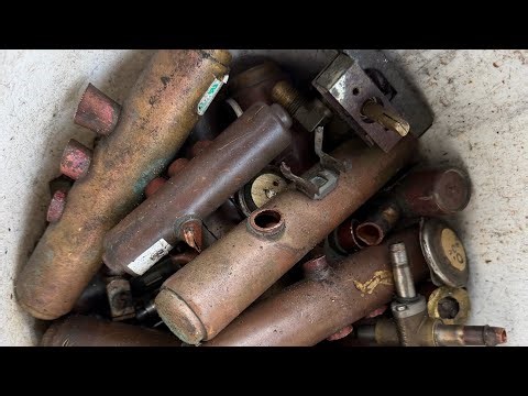 Separating a Large Bin of Copper and Brass.