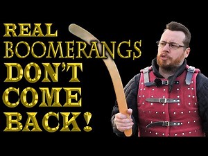 REAL boomerangs DONT COME BACK! | Underappreciated Historical Weapons
