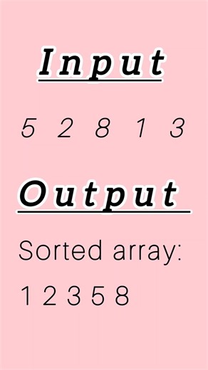 Ascending order using array. #coding #cprogramming #bcastudents #viral #importantquestions #array