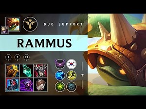 Rammus Support vs Senna - KR Master Patch 25.23