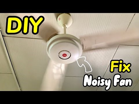 How to Fix a Noisy Ceiling Fan Easily Just Below than 2 Minutes | DIY Repair a Ceiling Fan Noise