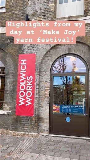 Highlights from my day at the Make Joy yarn festival at #WoolwichWorks today! 💗🧶