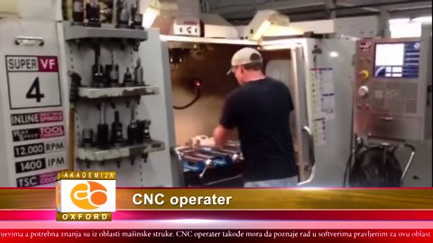 Kurs i obuka za CNC operatera