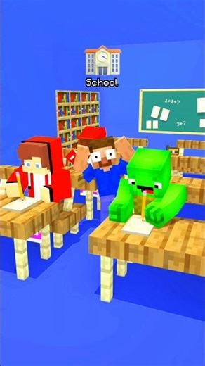 Mikey and JJ Cheating Test - Minecraft Animation#minecraft