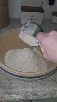 Let's Make Some Amish White Bread for the Week Ahead! Part 1 #cooking #bread #breadrecipe