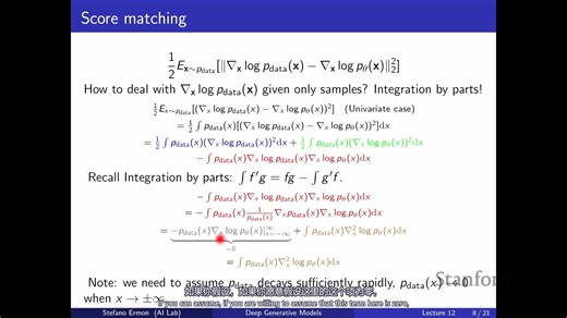 【双语】Deep Generative Models | Lecture 12 - Energy-Based Models