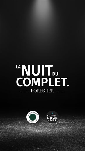 Le concours complet comme vous ne l’avez jamais vu : vivez la magie de la Nuit du Complet by Forestier 🌟 Le voile se lève progressivement sur l’une des plus grandes nouveautés du Salon du Cheval de Paris 2025. Rendez-vous le samedi 13 décembre pour une soirée d’exception autour du concours complet : ➡️ Une immersion exclusive dans les coulisses, où les grands acteurs de la discipline vous dévoilerons l’envers du décors. ➡️ Un derby exceptionnel en duo avec les stars françaises et les jeunes esp