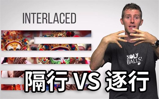 【官方双语】隔行？逐行？啥区别？#电子速谈
