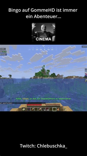 Auf GommeHD Bingo zu zocken ist absolut GOATed. #foryou #minecraft #livestream