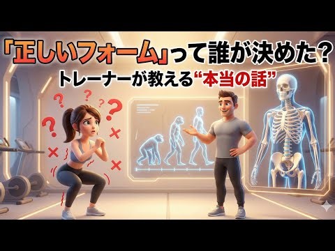 「正しいフォーム」って誰が決めたの？