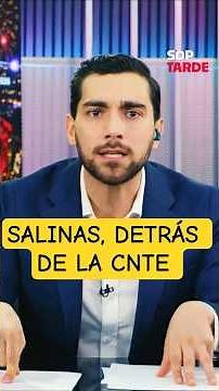 Who is behind the CNTE protests? Salinas Pliego | JULIÁN MAZOY on SDPtarde 🌤️