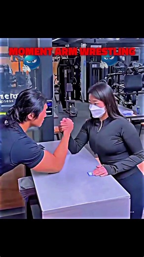 others try girls vs boys arm wrestling #shorts