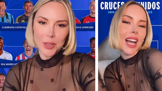 Miroslava Montemayor vuelve a enamorar durante sorteo de Champions League