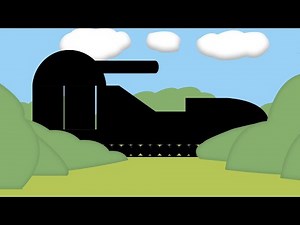 A treasure-Cartoon about tanks