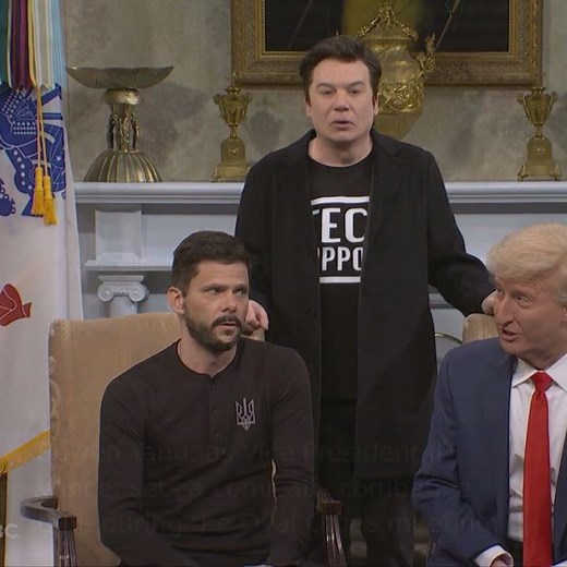 'SNL' Parodies Trump-Zelenskyy Clash in Hilarious Sketch