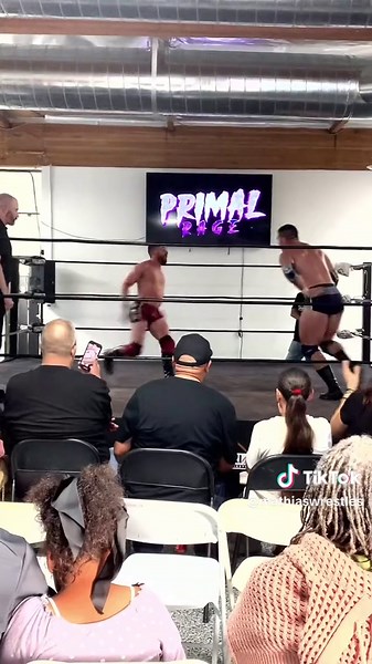 Mathias vs CJ Tino Match Highlights 👑👊 Professional wrestlers Mathias vs CJ Tino at Primal Rage Pro Wrestling @PrimalProWrestling was 🔥! FULL MATCH available on YouTube at “Mathias Pro Wrestling”! Follow for more pro wrestling content! #wrestlingtiktok #wrestletok #prowrestling #indywrestling #indiewrestling