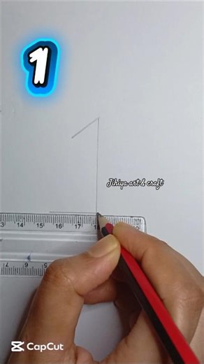 How to draw pictures using number 1 #shorts