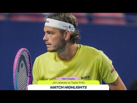 LEHECKA VS FRITZ | NATIONAL BANK OPEN - TORONTO | ROUND OF 16