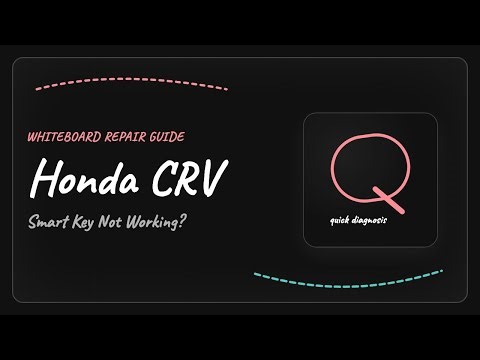 Honda CRV Smart Key Not Working? Professional Fixes