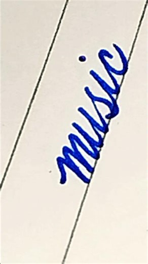 Music 🎶#cursivestyles#handwriting #lettering ✍️🤔🔥