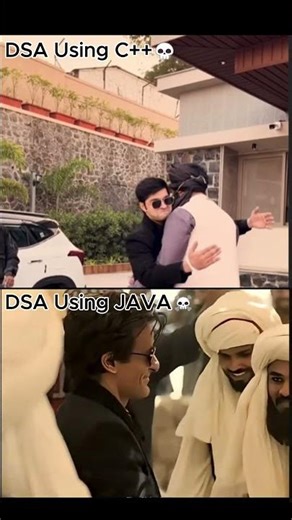 DSA Using C++ 🆚 DSA Using Java #dsa #leetcode #dsaforbeginners #coding #programmingmemes