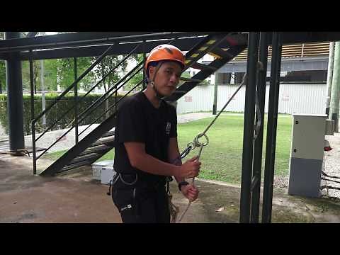 Full lock on Fig of 8 Descender Grd Demo