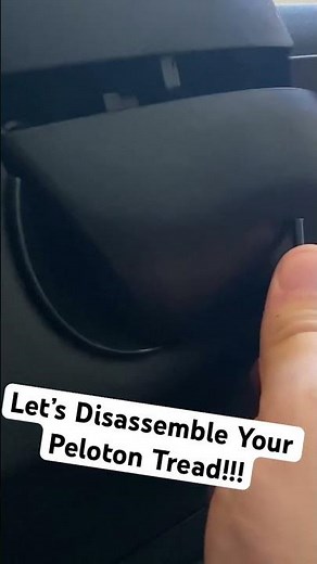 Disassemble Peloton Tread #peloton #diy #fitness #relocating #moving