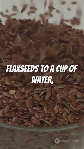 "Unleash Flaxseed Water Power!"