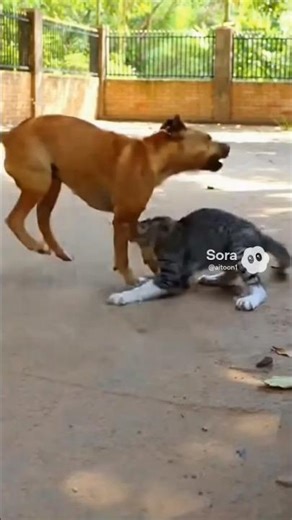 Monkey’s Laser Prank Went Too Far 😳🐒🐱🐶 #monkey #cat #dog