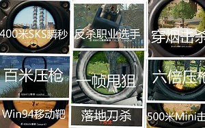 180度转身反杀!穿烟穿草！移动爆头！甩狙！反杀职业选手！FPP亚服路人玩家究竟什么水平？