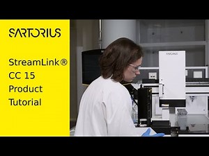 StreamLink®️ CC15 Product Tutorial - Learn with Sartorius
