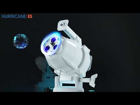 Hurricane Electrostatic fogger - Product overview & demo