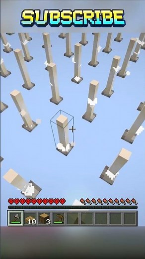 Minecraft, But the Entire World is End Rods...