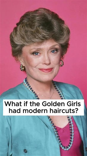 Ever wonder what would happen if the Golden Girls had modern haircuts? 😱🤯😲 Did you know the Golden Girls were in their 50s and 60s (not their 80s) when the show aired? Bea, Betty, Rue, and Estelle were styled to look way older than they were and it’s amazing how much a haircut alone can change that perception. Age doesn’t age you. Outdated styling does though. #hairtransformation #goldengirls #viralreels #maturebeauty #hairmakeover #modernhaircut #haireducation | Glam Girl Gabi
