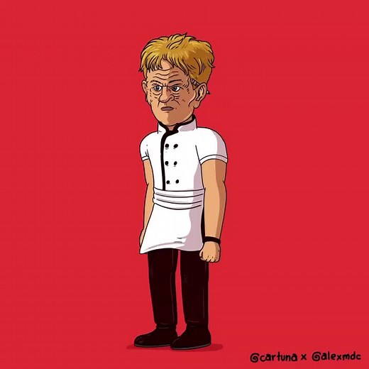 Gordon unmasked 👨‍🍳🐀 #iconsunmasked #art #animation @cartuna