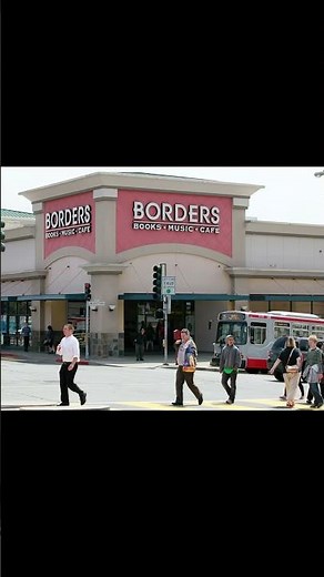 How Borders stores came to be so popular! #borders #books
