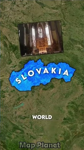 Things you didn't know about Slovakia #slovakia #funfacts #geography