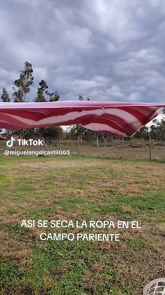 #ropa #campo #lluvia #viento