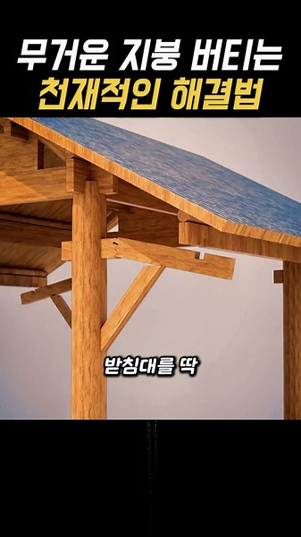Traditional wooden construction techniques that support heavy roofs