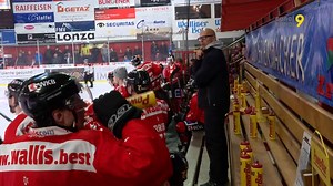 Das erste Drittel verschlafen, drei Tore kassiert. Der EHC Visp verliert am Freitagabend mit 1:4 gegen den EHC Kloten. Torschützen: 10' Füglister (Obrist) 0:1, 11' M. Marchon (Seydoux, Lemm) 0:2, 17' Krakauskas (Bircher) 0:3, 26' Valenza (Achermann) 1:3, 57' M. Marchon (Lemm, Monnet) 1:4. Alle Tore und Stimmen zum Spiel im Video. | Kanal9