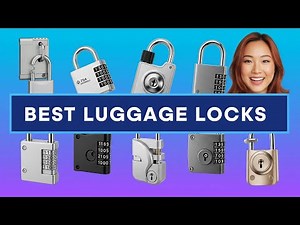 TOP 5 Best Luggage Locks 2026 | travel lock review