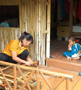 100K views · 2.2K reactions | New day Dung build window to prevent raining #momlife #singlemom #baby | Julie C. Nunez | Facebook