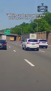 475K views · 3.1K reactions | "White car learns why you don't pass the Trooper." | Dashcam Lessons | Facebook