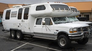 This Six-Wheel, Ford F-350-Based Revcon Trailblazer Is the Original Off-Road RV