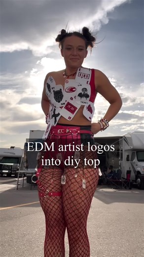 DIY Felt Top for Festivals & EDC