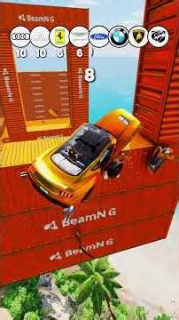 Which car can jump over 10 containers? 🚗💥