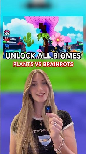 How to UNLOCK 3 Biomes IN Plants vs Brainrots