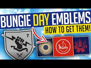 Destiny 2 | BUNGIE DAY 2021 EMBLEMS! How To Get 6 New Emblems! - FAST & EASY!