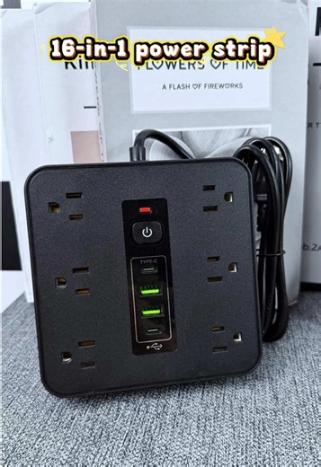 Power Strip with 16 Outlets: Organize Your Cables